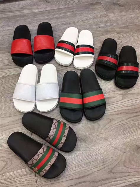 gucci pool slides replica|the real gucci slides.